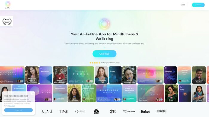 Aura Meditation App