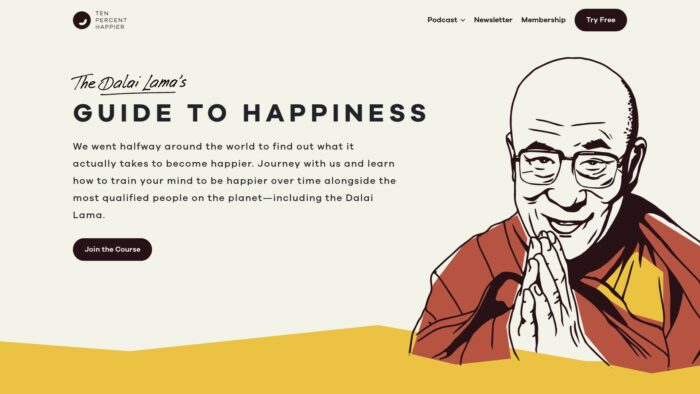 Ten Percent Happier Mindfulness Meditation App